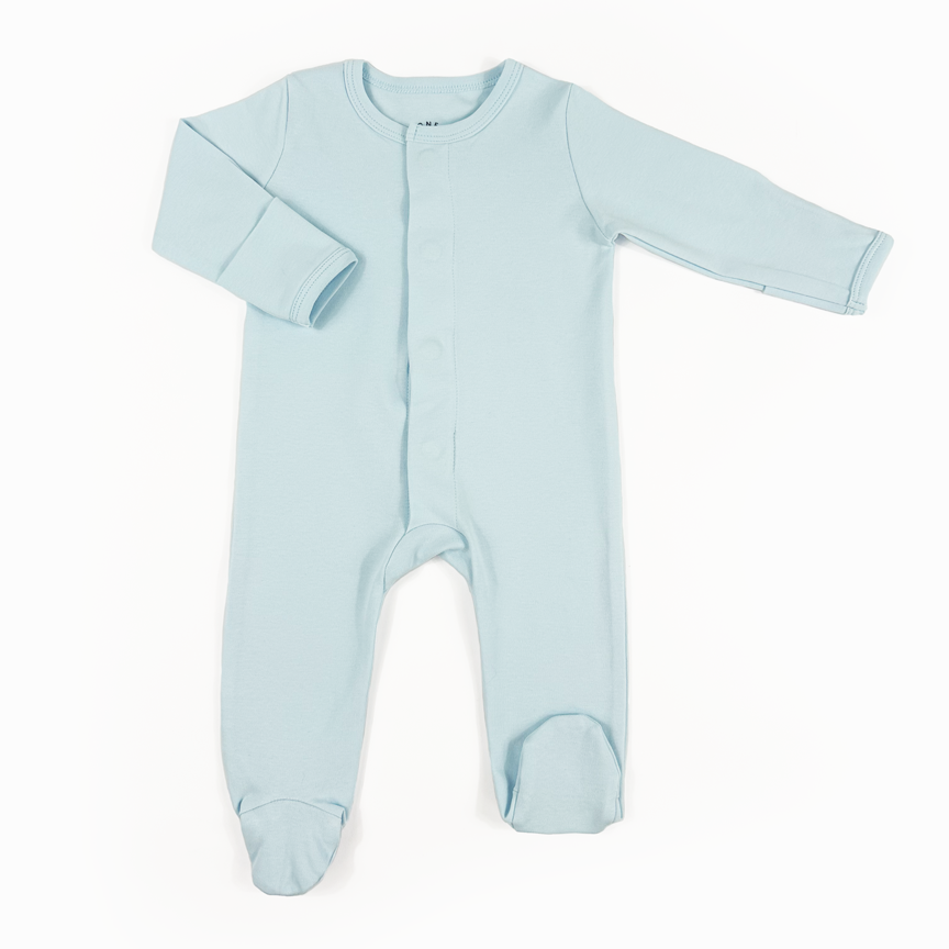 Onesie Blue Soft & Easy Babywear Onesie LLC