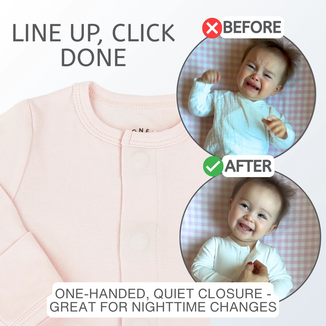 Magnetic Onesie - Pink