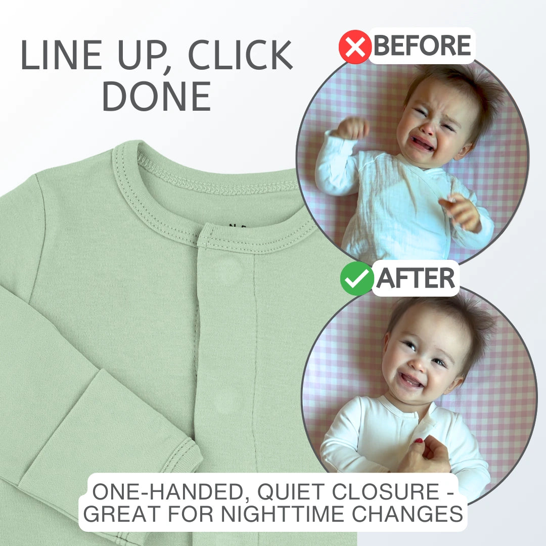 Magnetic Onesie - Green