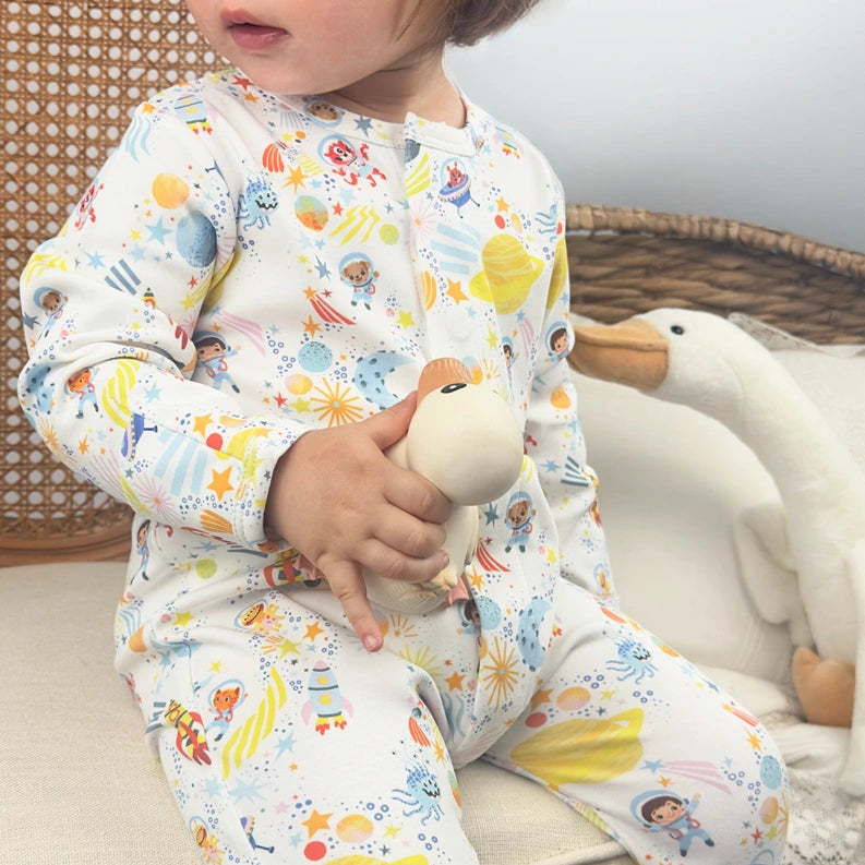 Magnetic Onesie - Space Baby