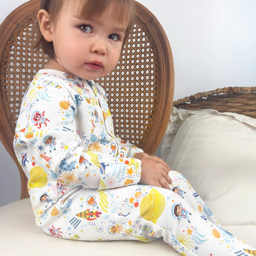 Magnetic Onesie - Space Baby