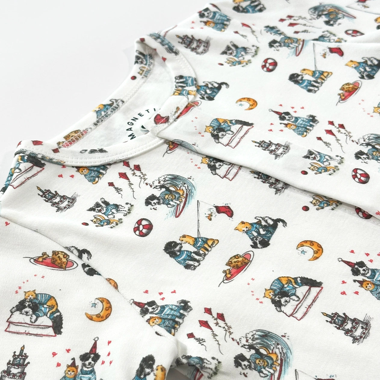 Magnetic Onesie - Twin Tails