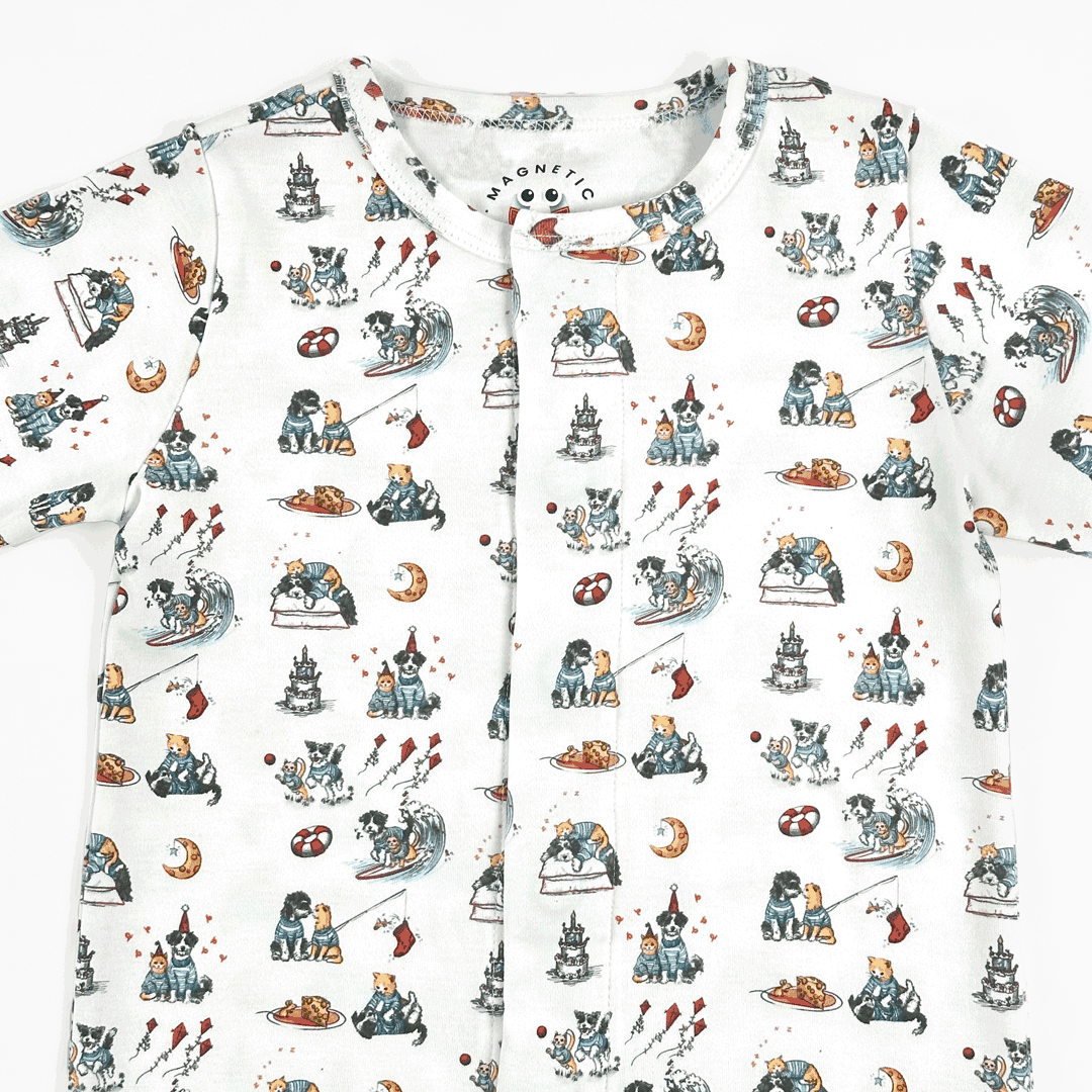 Magnetic Onesie - Twin Tails