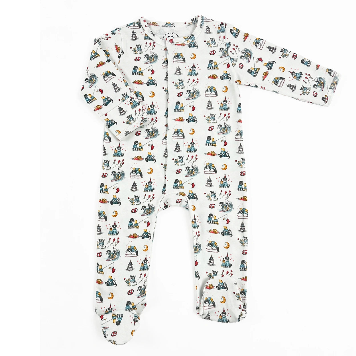 Magnetic Onesie - Twin Tails