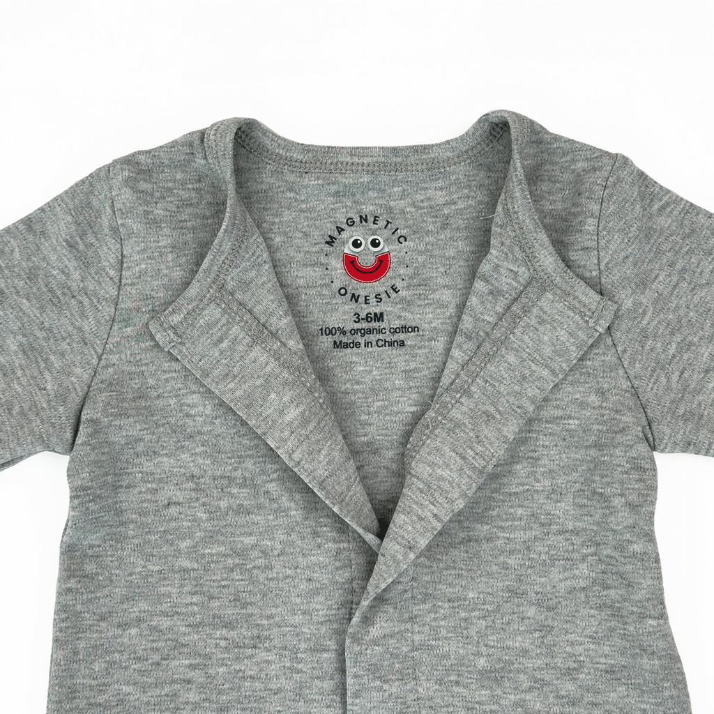 Magnetic Onesie - Gray
